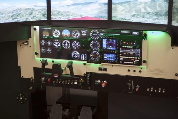 Cessna 172 "Round gauge" configuration