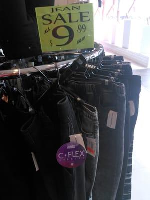 Cheap prices on jeans