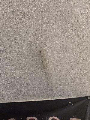 Leak in garage