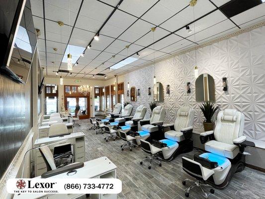 Carmel Nails and Spa with Prestige Pedicure Chair