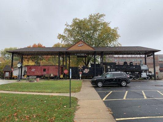 While at the Welcome Center, stop to see the 440 Locomotive. Summer train tours given Tuesday thru Saturday 10 am to 4 pm.