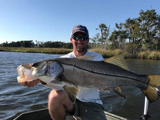 Client with a snook