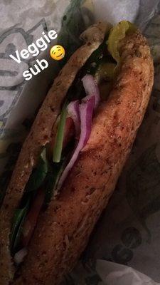 Veggie sub