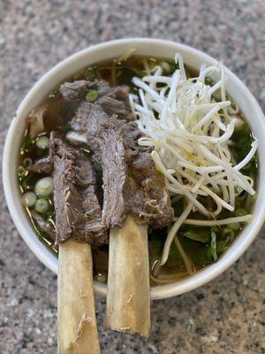 Beef Back Ribs Noodles Soup