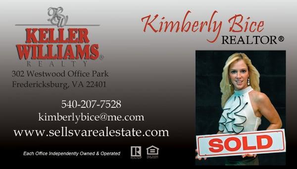 Kimberly Bice - Keller Williams Superior Realty