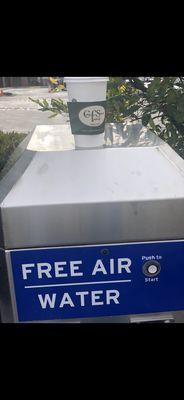 Covfefe with free air/water