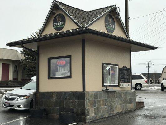 Terre Express Double Drive Thru Coffee Stand