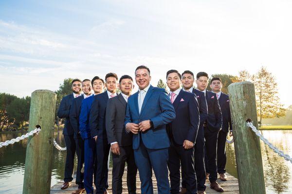 Groom and Groomsmen suits