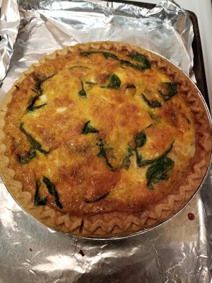 Shrimp, Spinach, and Cheddar