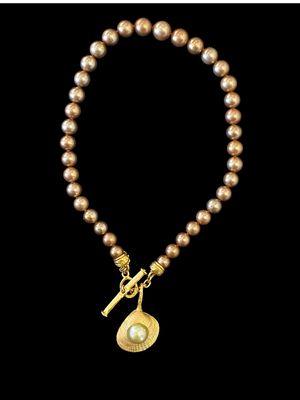 22k gold and South Sea Pearls!