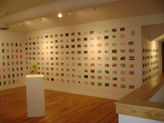 Over 1,100 postcards were mailed in for our 2008 Mailed & Mounted exhibition