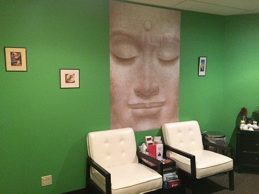 Waiting area at Radiant Acupuncture: Fremont