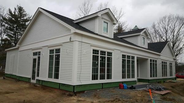 This is a recently completed siding job for one of our preferred commercial customers. The materials used were Fiber Cement S...