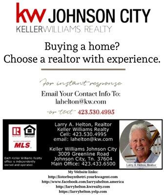 Larry Helton, Keller Williams Realty