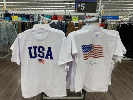 Nice shirts for the Fourth of July