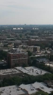 Wrigley and Southwest view.