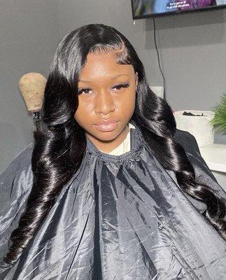 Frontal wig install