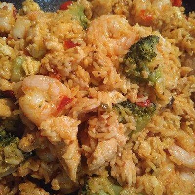 Shrimp fried rice