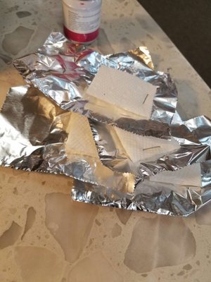 I've never seen this technique with the aluminum foil to remove gel. It's genius!