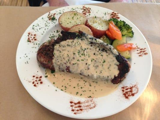 Steak au poivre