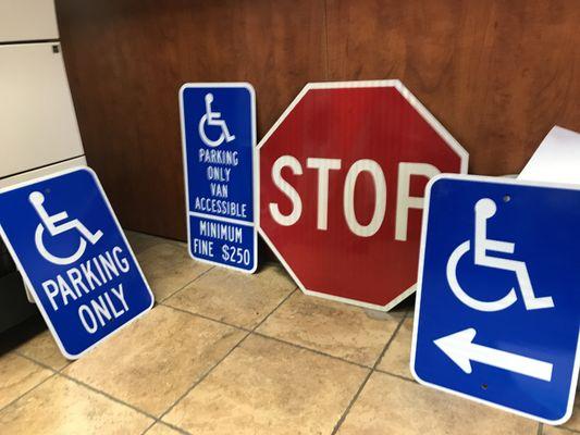 ADA signs