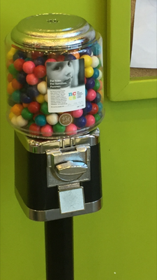 Gumball Dragon Charity gumball machine