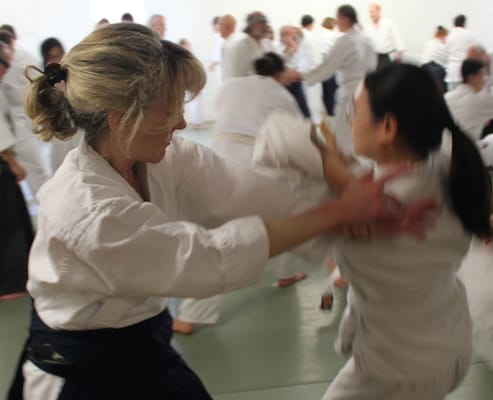 Aikido Training at New England Aikikai