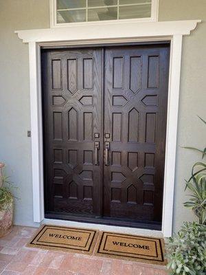 Truly custom doors!