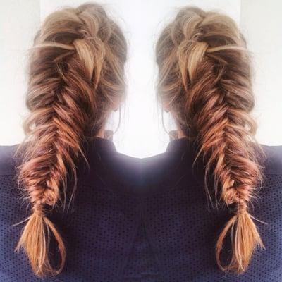 Fishtail Ponytail by Jenna