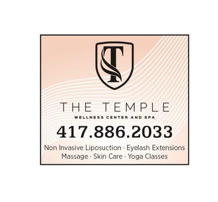 Massage, Non Invasive Liposuction, Facials, Eyelash Extensions, Yoga Classes