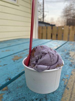 King cake ice cream