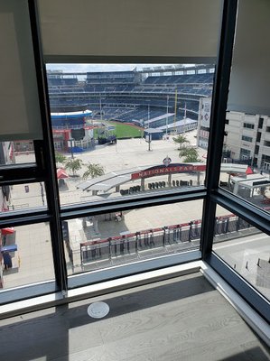 Inspecting next to Nats Park, cool place.