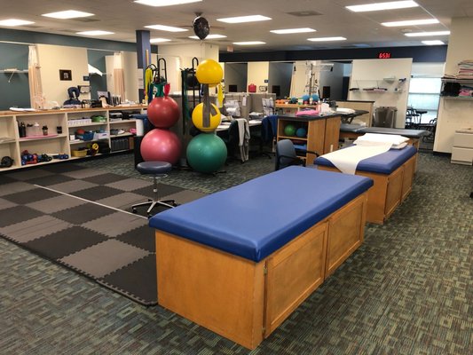 Physical Therapy gym area