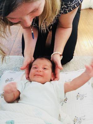 Gentle chiropractic for babies can help with colic, tongue tie, stomach upset, etc.