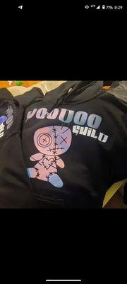 VooDoo child merchandise 
And all custom clothing can be done for you too here