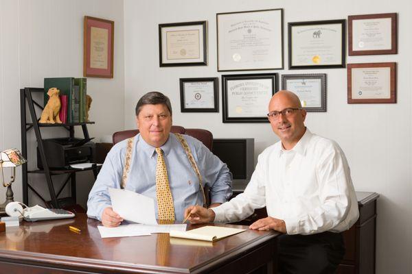 working with my partner of 15 years, Rob Tamburri, CPA. We are a full service CPA firm with the depth of experence  to serve you!