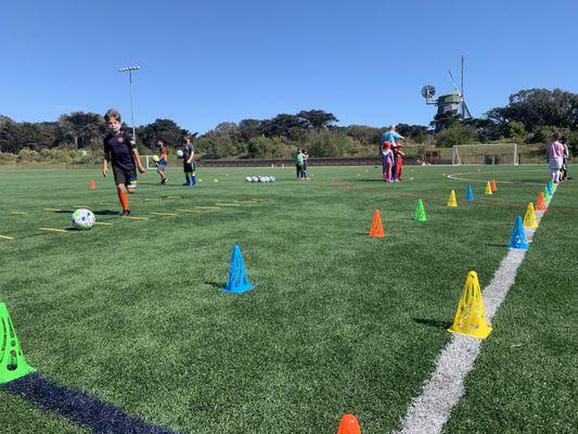 Summer Soccer Camp at the Beach Chalet Soccer Club