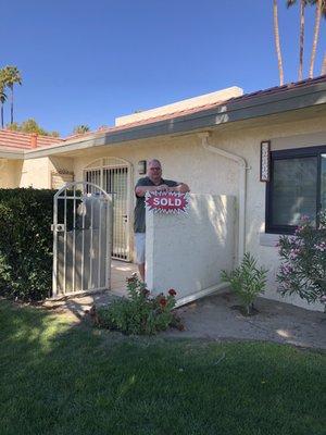 Sold!  Palm Springs 2021