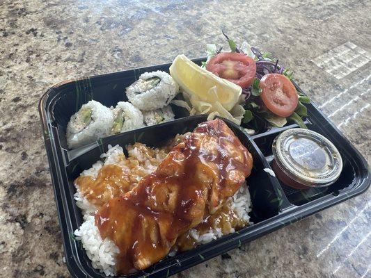 Salmon Teriyaki box