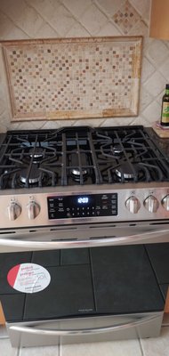 Love my new Frigidaire stove from Community Appliance in Middletown NJ