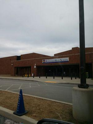 High school entrance.