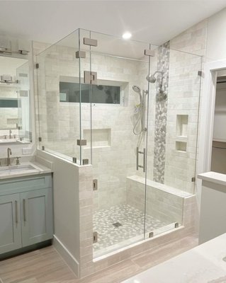 Master Bedroom shower door