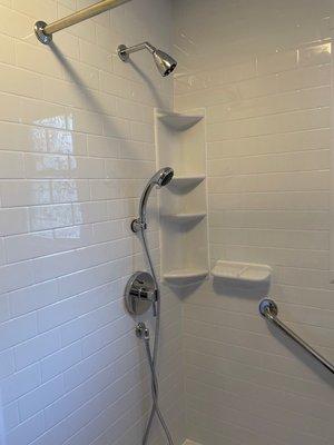 My new shower courtesy of Bath Fitter.