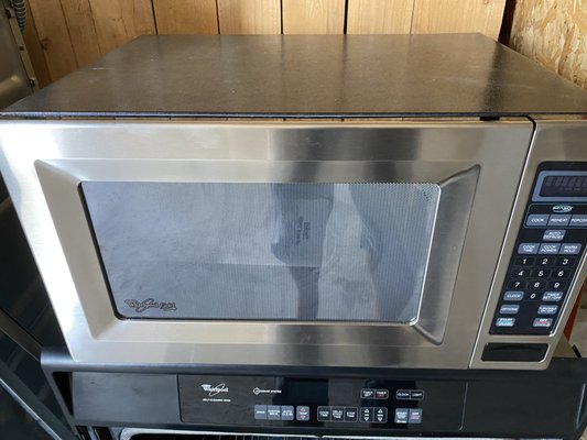 Stainless microwave