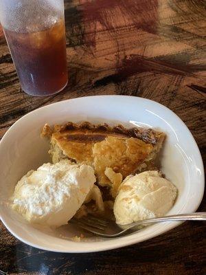 Apple pie. Homemade