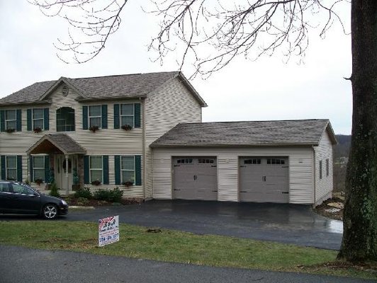 New Attached Garage and Basement