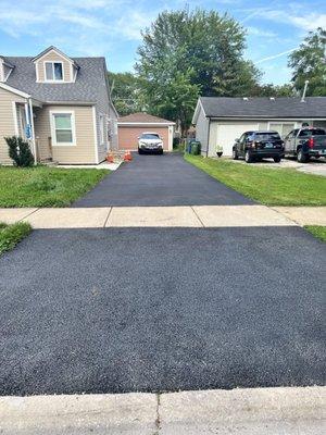 New driveway