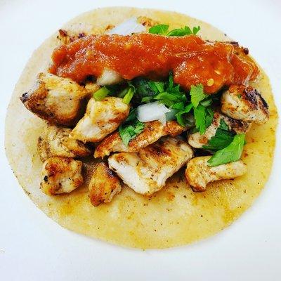 Chicken Taco
Taco de Pollo