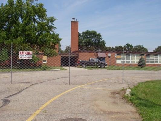 The drive-in for the buses, 17 August 2006.