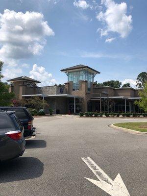 Our lovely local library on a hot summer day.